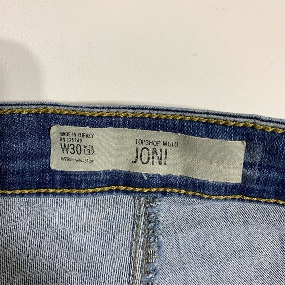 Topshop Joni high waisted skinny jeans - Picture 4 of 7